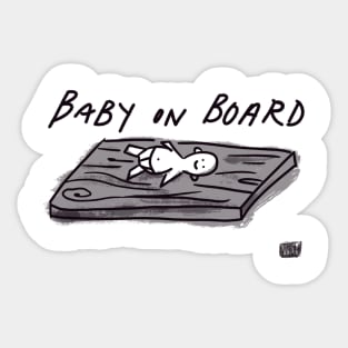 baby on board Sticker